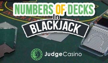 numbers of decks in blackjack - Judge Casino
