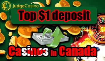 $1 deposit casino Canada