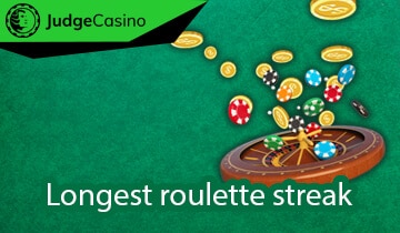 Longest roulette streak